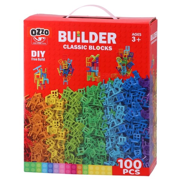 Builder Classic Blocks: Stacking Chairs (100 pcs), photo 1 of 6
