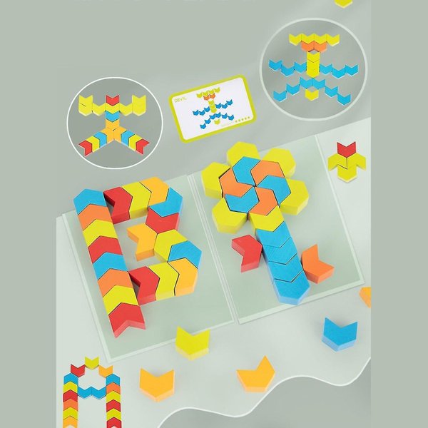 Herringbone Wooden Blocks (42 pcs), photo 4 of 4