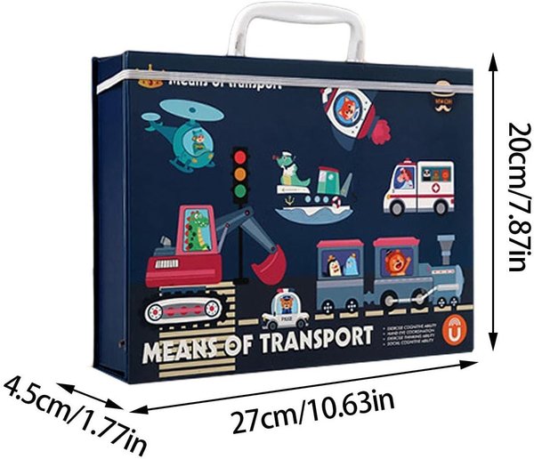Magnetic Puzzle: Means of Transport, photo 6 of 6
