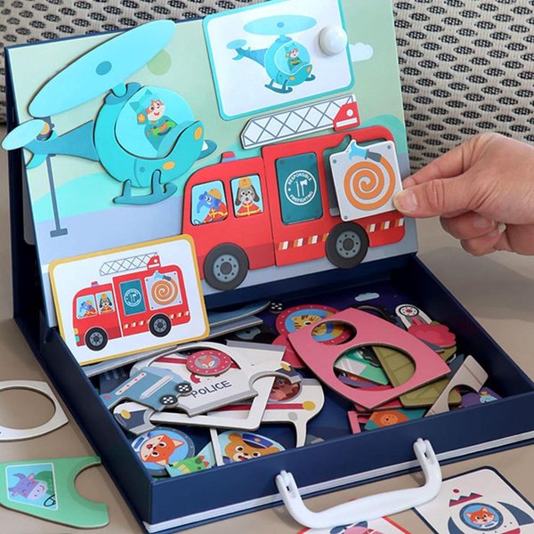 Magnetic Puzzle: Means of Transport, photo 4 of 6