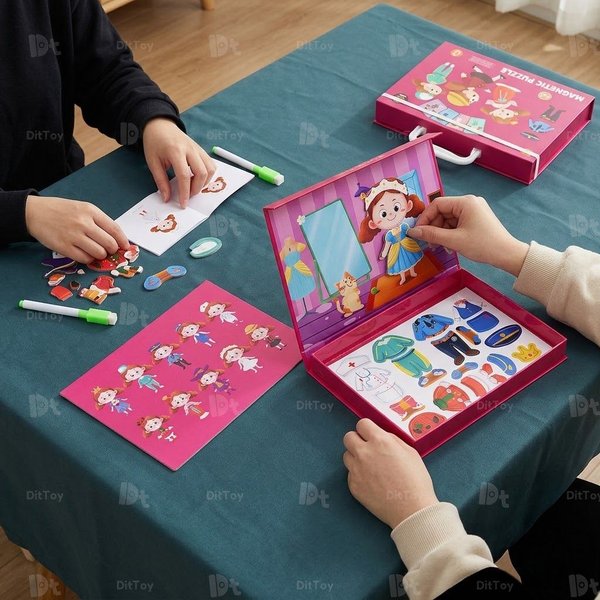 Magnetic Puzzle: Girl Change (36 pcs), photo 4 of 5
